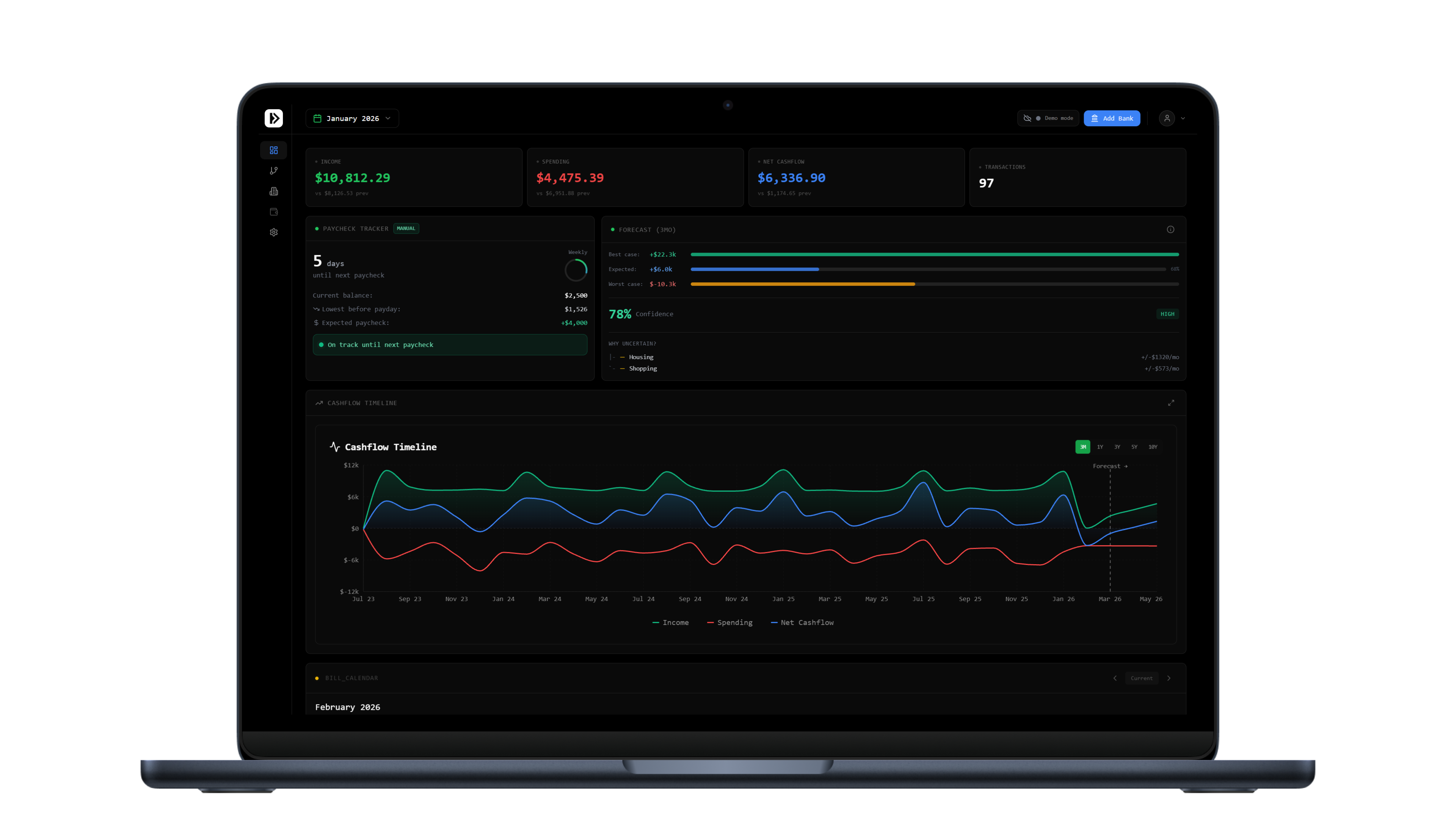 Money Terminal Dashboard